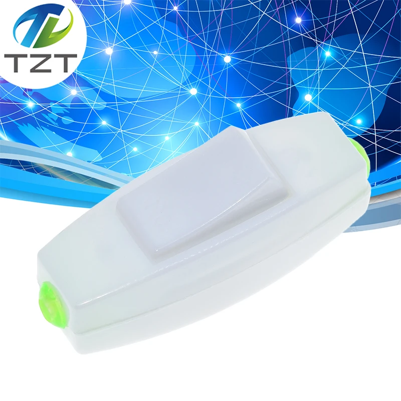 TZT 2019 Rocker Schalter AC 110 V 220 V 6A Lnline ON/OFF Tisch Lampe Schreibtisch Licht Kabel Control schalter Dropshipping 0105