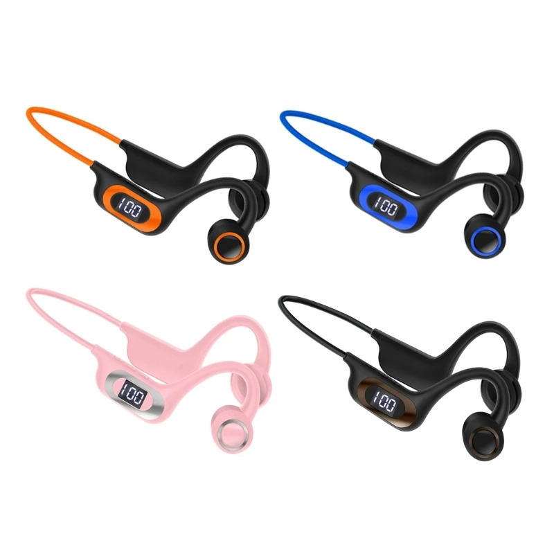 

Memory Card Compatible Bone Conduction Earphones Stay Aware and Enjoy Music