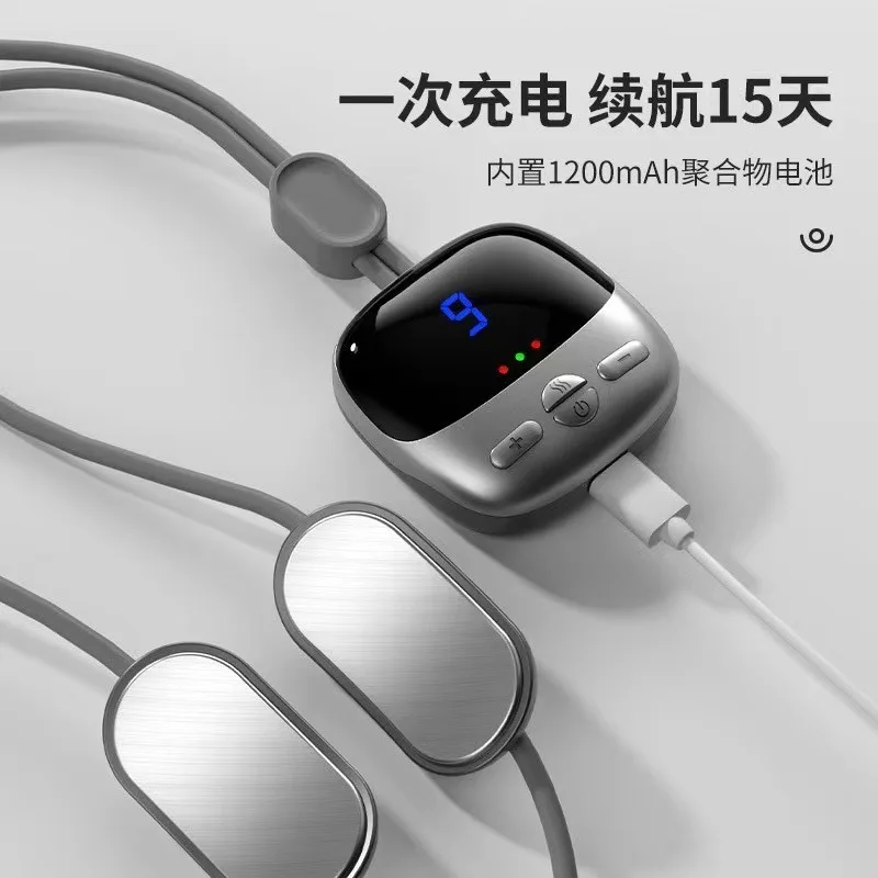Household Neck Cervical Vertebra Instrument Pulse Hot Compress Intelligent Thermostatic Neck Protector Portable Pendant Massager