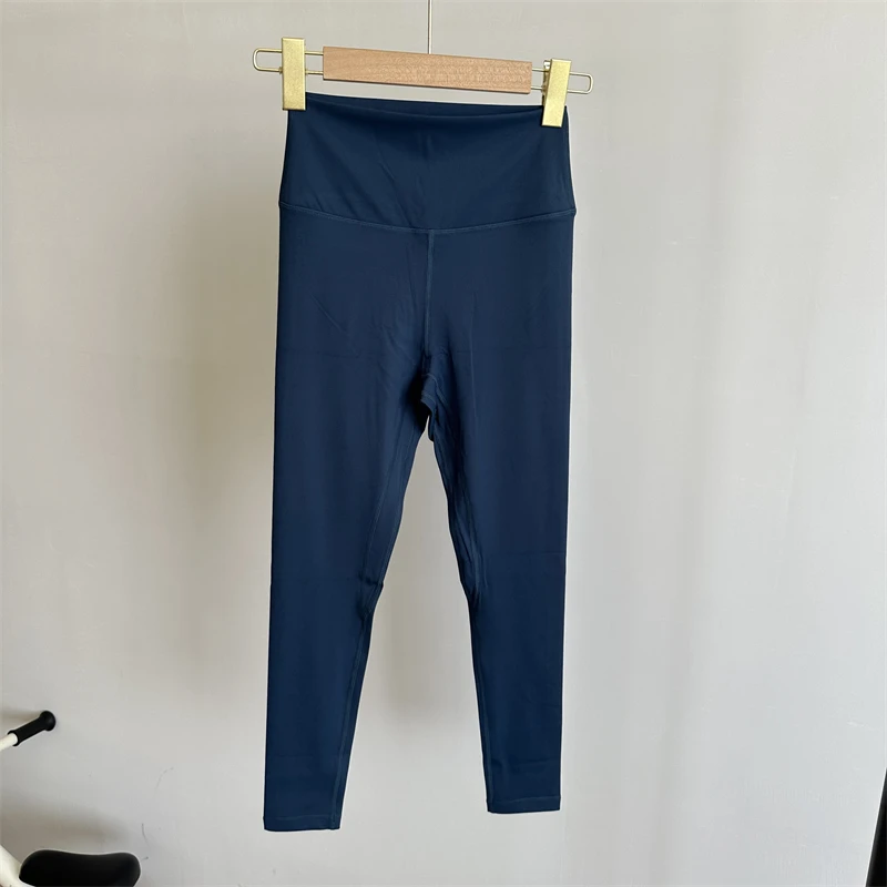 Solid Color Women's Leggings Yoga Pants Running Exercise Pilates Tights High Waist Hip Lifting Fashion Hot Girls Fitness Pants