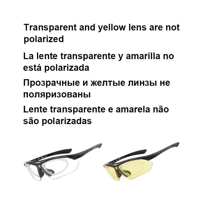 Men Polarized Sports Goggles Anti-impact