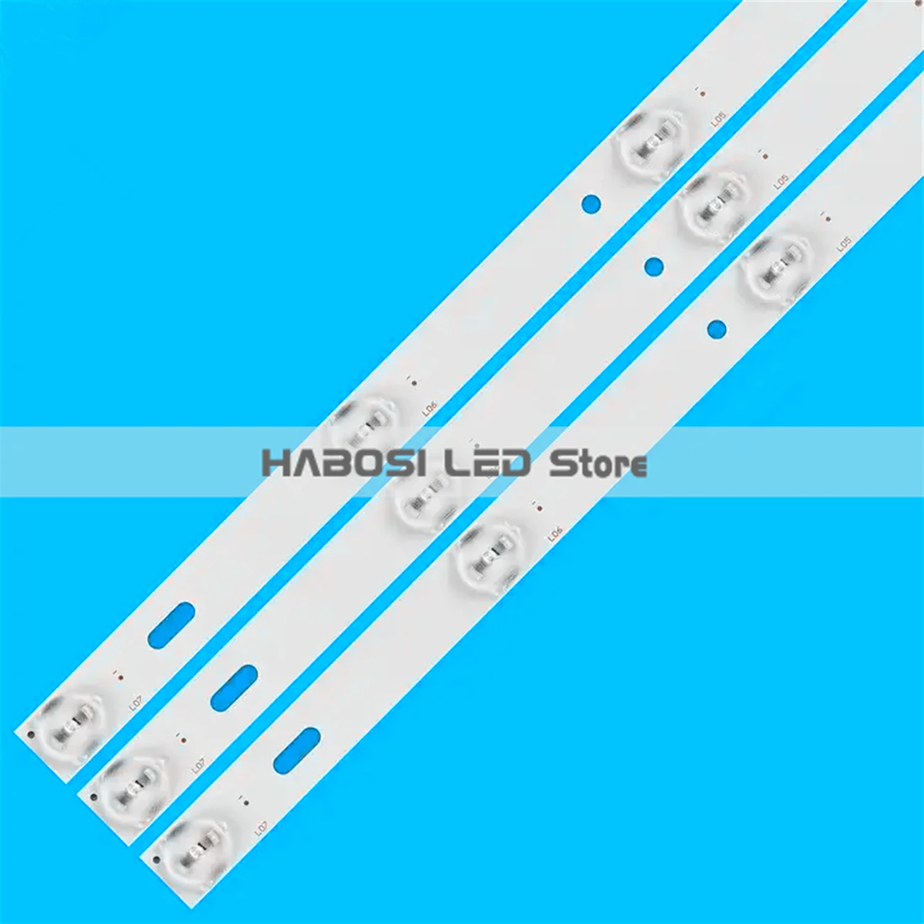 New 3pcs/Kit LED Strips for HL 00320A28 0701S 04 05 D3 A2 A3 A6 B0-D4 110-113 H 6034 ZDCX32D07-ZC14FG-05 303CX320031 CX315DLEDM 4