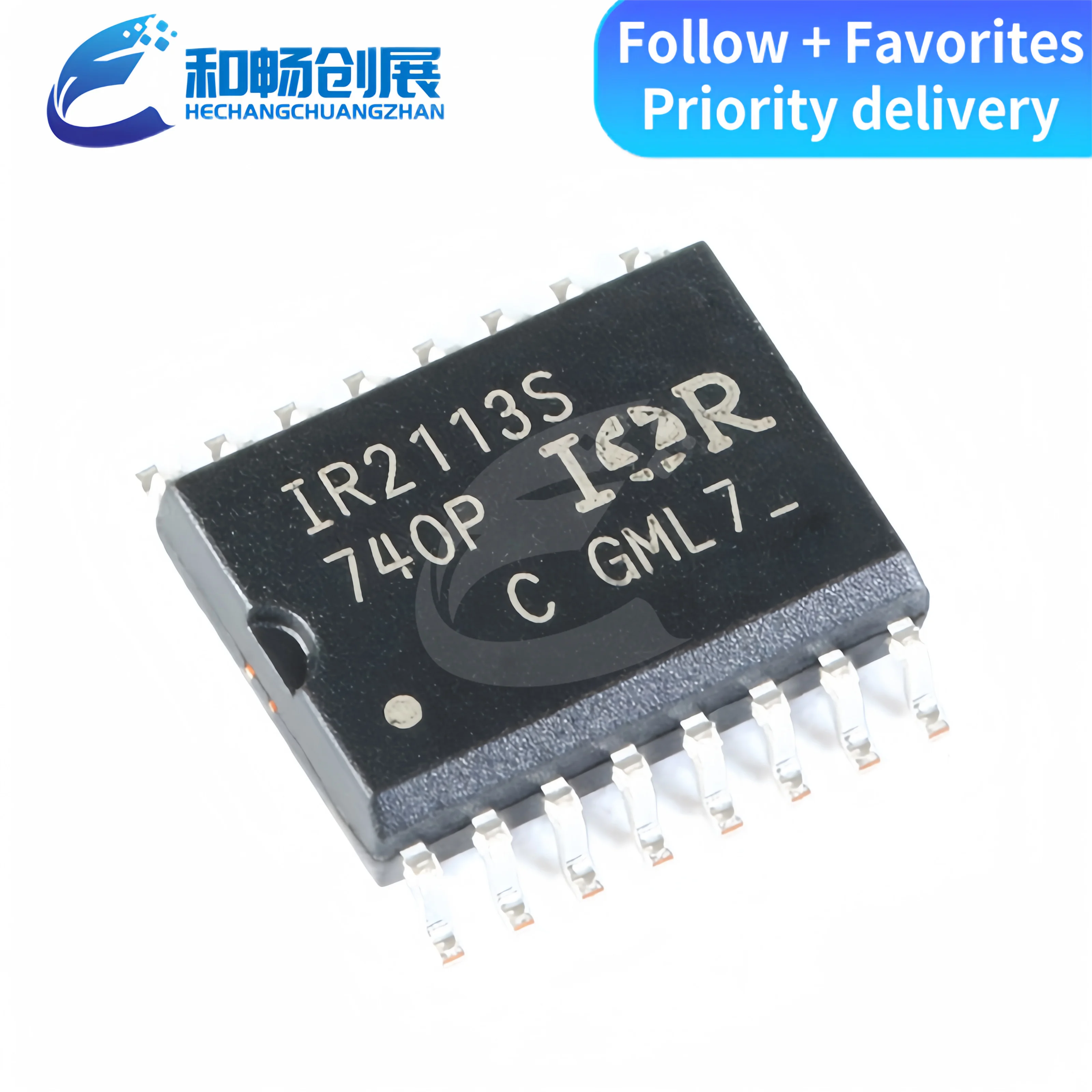 

IR2113S 2113S SOP16 600V high and low side gate driver IC original in stock