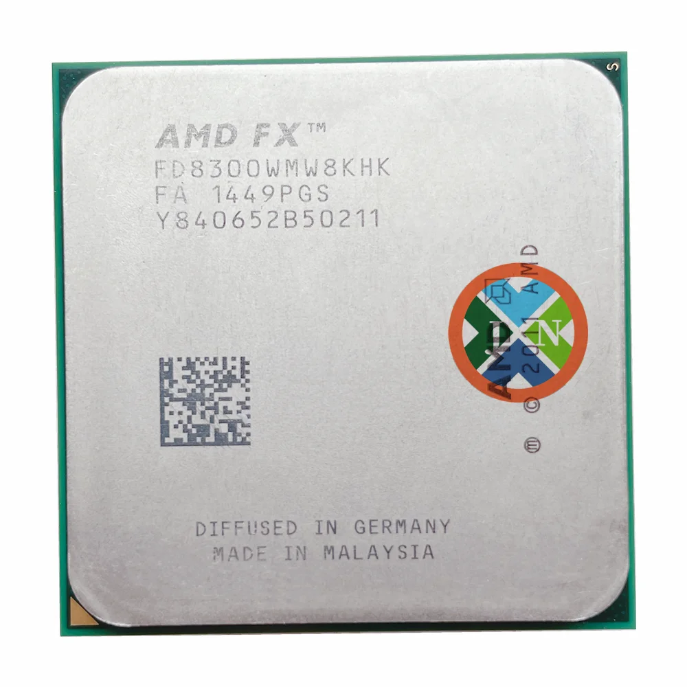 Amd Fx-8300 Fx 8300 Fx8300 3.3 Ghz Eight-core 8m Processor Socket Am3 ...