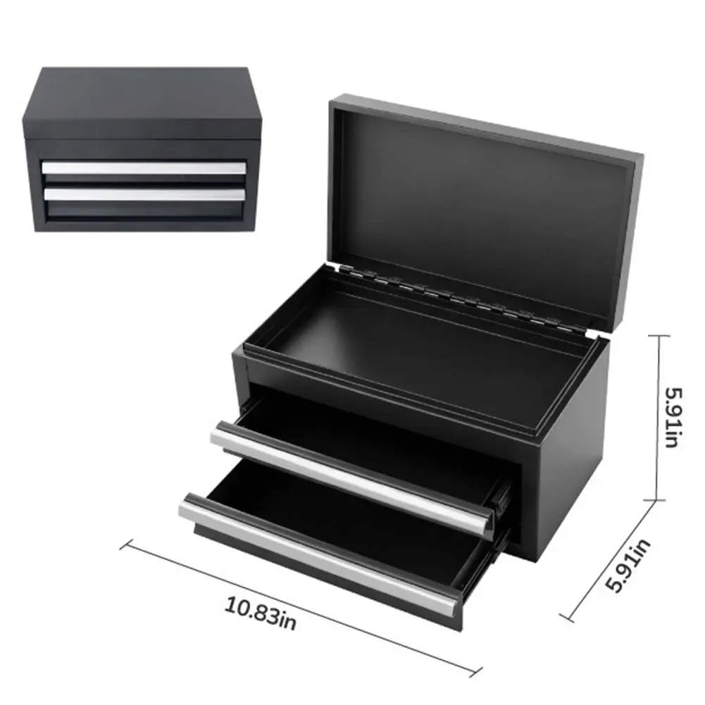 세 층 3 서랍 수납 박스 정리함 공구 예술 용품 메이크업 액세서리용 EVA 라이너 및 부드러운 레일 포함