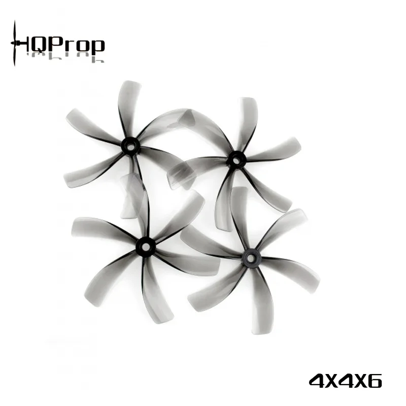 

6 пар (6CW + 6CCW) HQPROP Duct-4X4X6 4040 6-лопастной ПК Пропеллер для RC FPV Freestyle 4-дюймовый Cinewhoop Ducted Drones DIY части