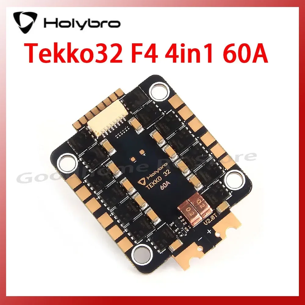 

Holybro tekko32 f4 4 в 1 60a esc blheli _ 32 pwm 96k Встроенный аналоговый датчик тока 30x30 мм 4-6s для fpv беспилотных летательных аппаратов