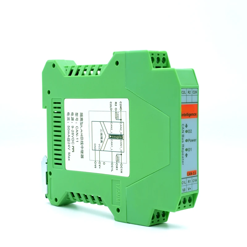 

Bus ADI Isolator Module repeater Isolation Gate Hub One in One Out CA-FD 1.5KV full isolate 1M high speed CAN2.0 A/B