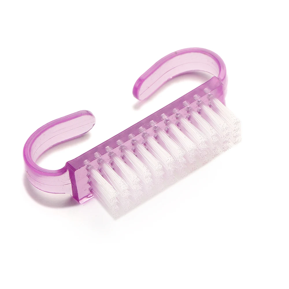 2pcs/set Nail Cleaning Brush Remove Dust Manicure Pedicure Tools Nail Art Manicure for Care Accessory nail art brushes nail brushes nail art tools nail cleaning brush
