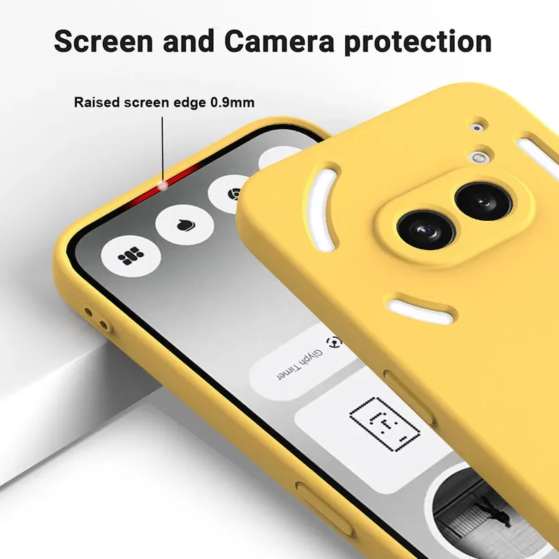 Liquid Silicone Phone Case with Anti-Slip Strap