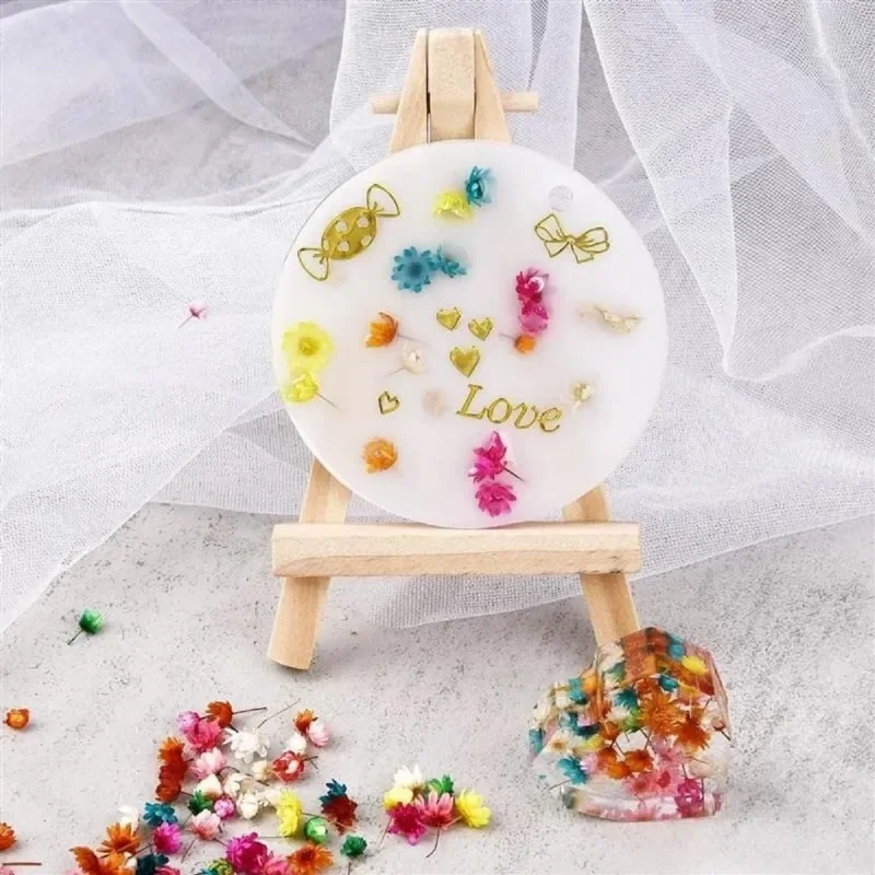 Artificial Flower 100/200pcs for DIY Resin Candle Making Jewelry Fill Art Craft Home Decor Party Decoration Artwork Photo Prop