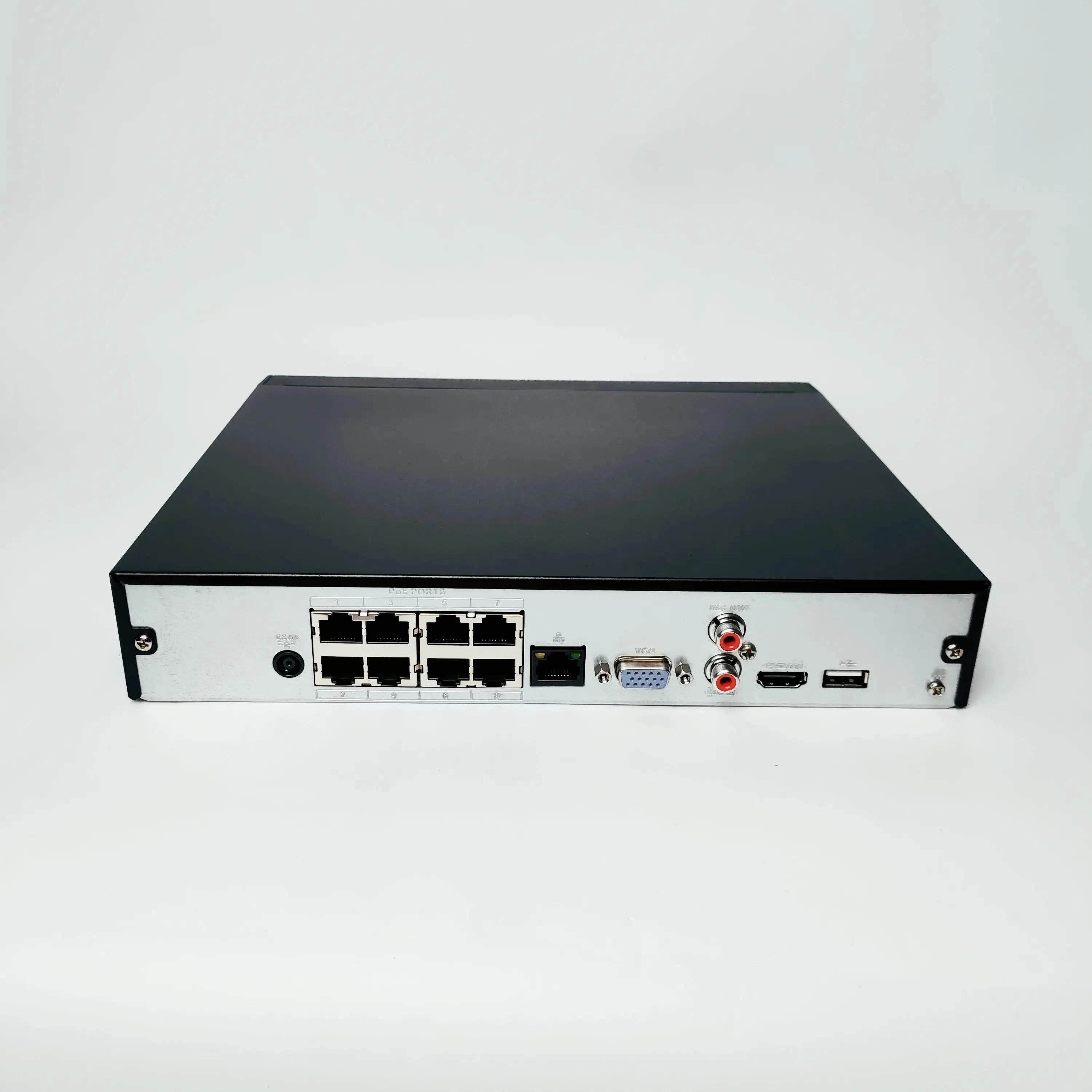 Original Dahua NVR2104HS-P-4KS3 and NVR2108HS-8P-4KS3 4 /8 Channel Compact 1U NVR POE Network Video Recorder