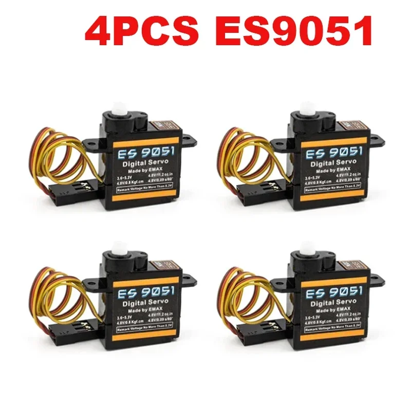 Lightweight High-Torque Digital Servos with Plastic Gear