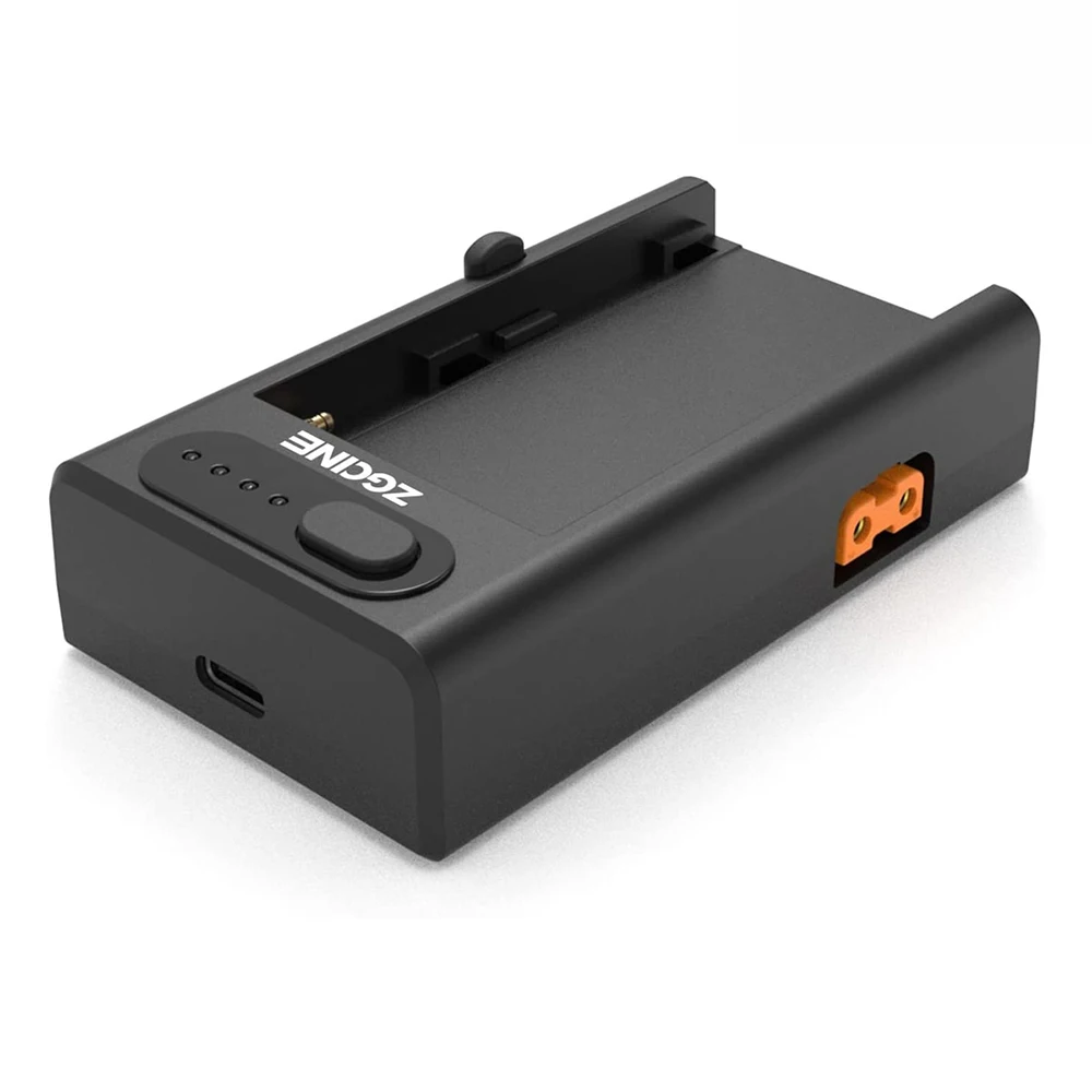 ZGCINE NP-F Battery Charger Multifunctional of PD NPF Fast Charge with Type-C In