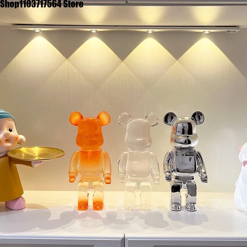 

Internet celebrity decoration building blocks bear violence bear shop living room floor wine cabinet TV cabinet desktop light