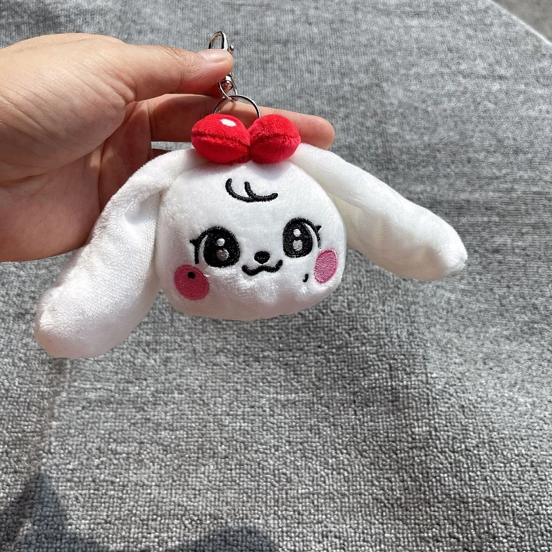 Ive Minive Plush Ive CHERRY LIZ GANGANJI DAL-E Rei NAORI Doll Keychain Minive Kpop Push Toy Pendant Key Chain Ring CHEEZ ERANG-E 4