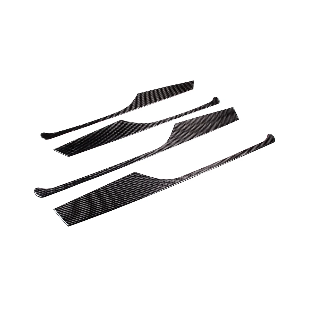 

For C-Class W206 C200 C260 2022 Carbon Fiber Car Door Anti-Kick Panel Protection Trim Sticker Accessories