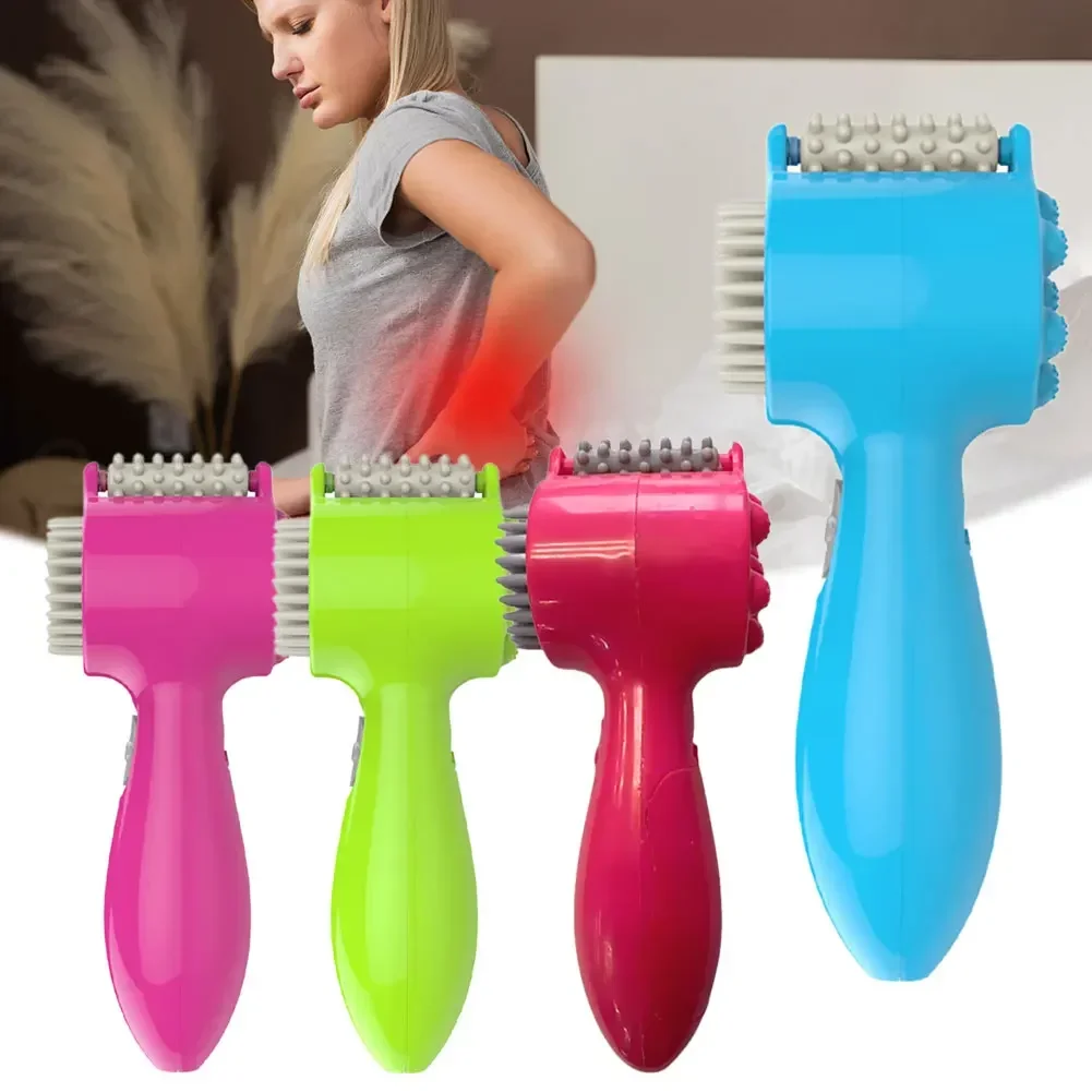 

4-In-1 Head Massager Electric Massage Roller Pounding Vibration Hammer Neck Lumbar Massage Relaxation Scalp Massage Comb Gift