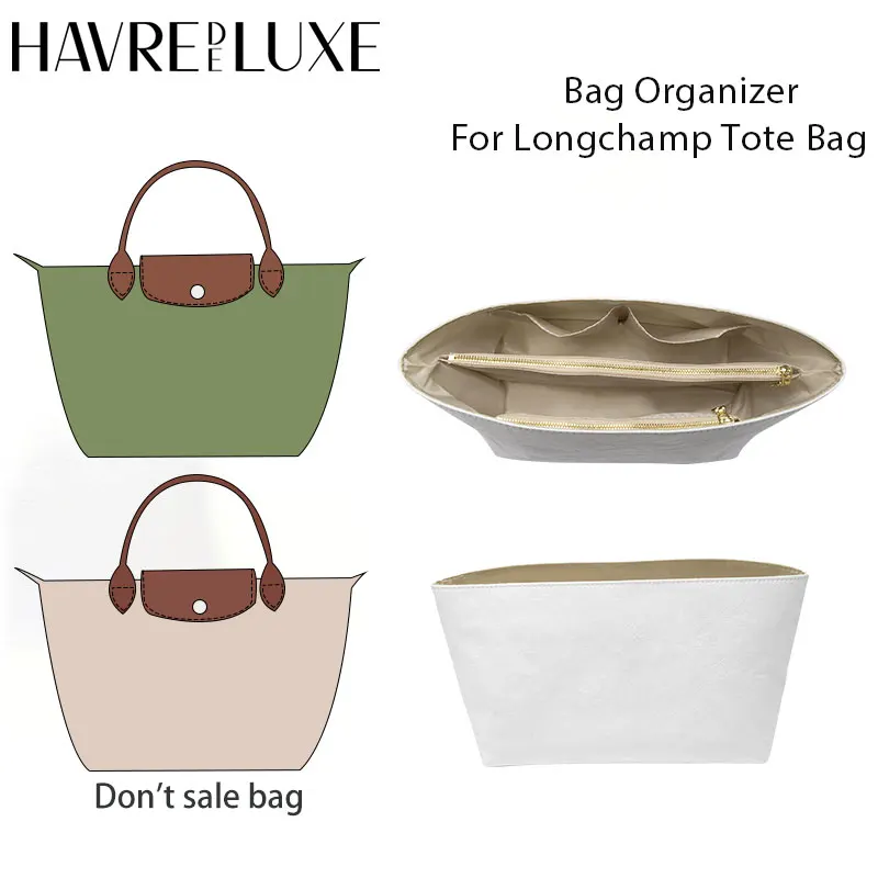 Havredeluxe Bag Organizer Per Longchamp Small Bag Borsa Con Inserto Per Borsa Borsa Tote Bag Borsa In Carta Dupont Ultraleggera