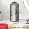 Makeup Brush Storage Rotation360Powder Brush Storage Container Dustproof Lipstick Eye Shadow Dresser Table Storage Rack 5