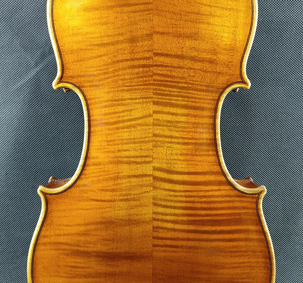 Acoustic Violin 4/4 Size Amati Model Handmade Oil Varnish Spruce Copy 19th Century French 50 Years Old