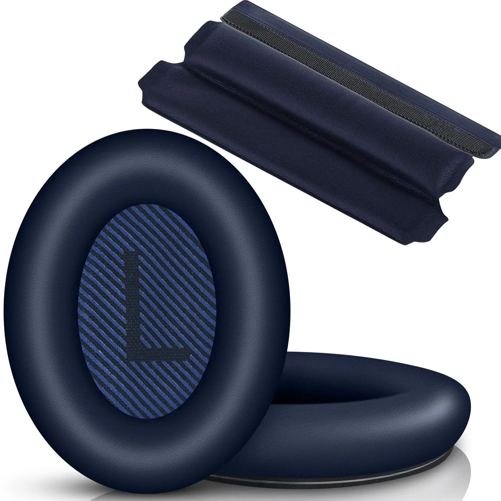 Cuscinetti Per Le Orecchie Cuscini + Fascia, Kit Di Ricambio Per Cuffie Bose Quietcomfort 35 Qc35, Qc35 Ii