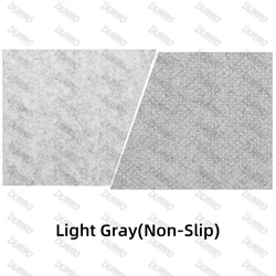 Large Non-Slip Wool Felt Gaming Mouse Pad and Office Desk Mat - 120X50cm (Light Gray)