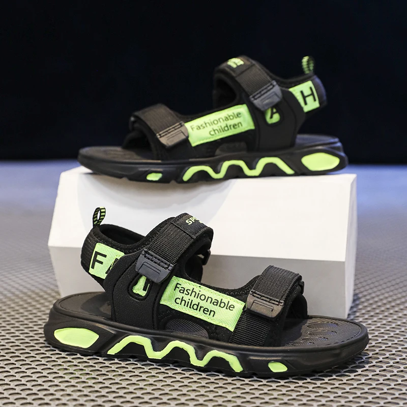 Scarpe Per Bambini Sandali Per Ragazzi Summer Beach Water Sneaker Casual Sports Kids School Outdoor Walking Boy Shoes Slipper Da 4 A 12 Anni