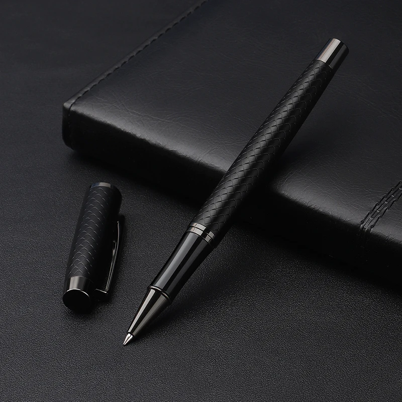 BAOKE T28 Coffret cadeau stylo roller 0,5 mm, comprend 1 stylo, 2 recharges, paquet exquis, stylos d'écriture lisses