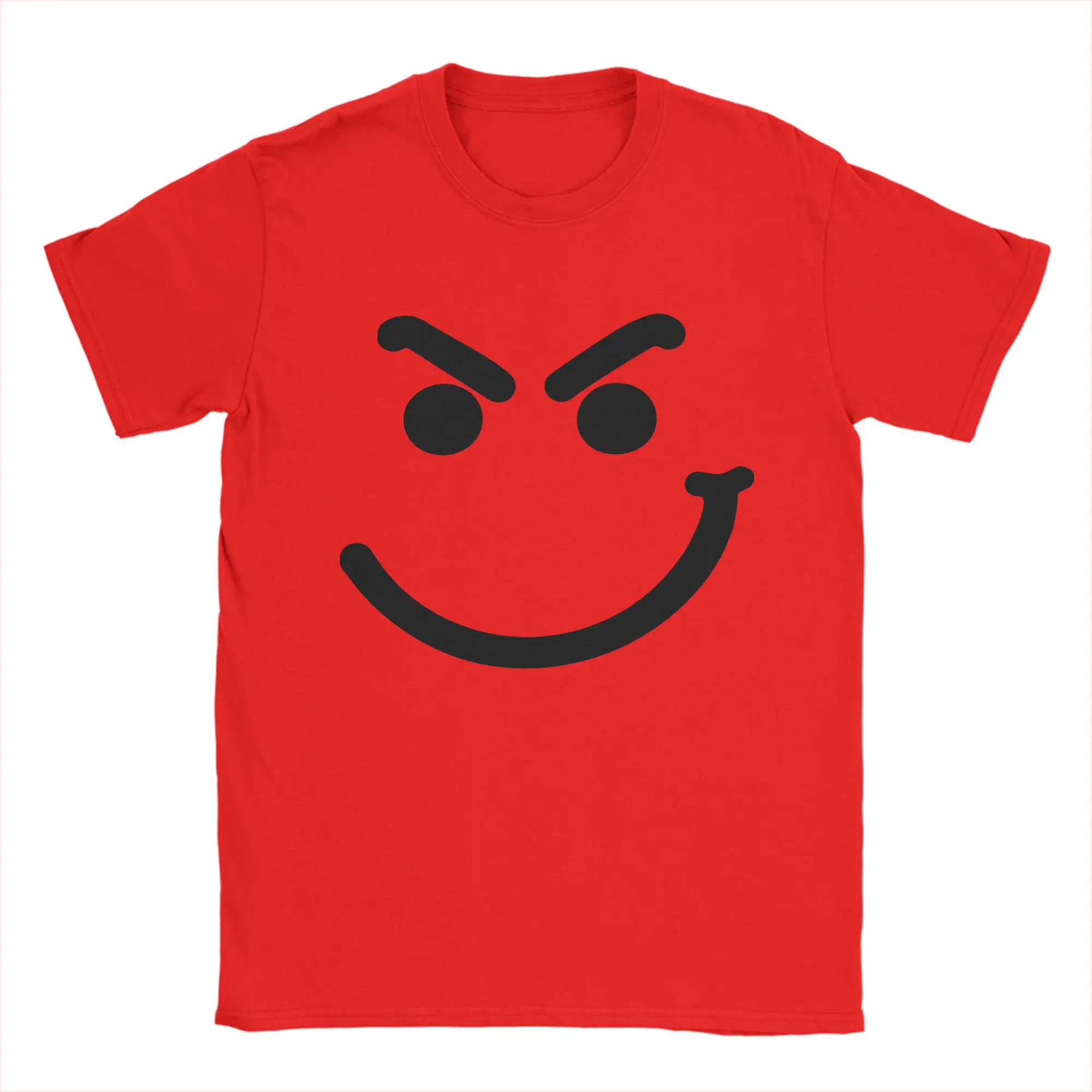 Smiley Face Have a Nice Day Bons Jovis Rockmusik T-Shirt Herren Baumwoll-Tops Shirts Streetwear Rundhalsausschnitt Kurzarm