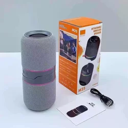 Magnetic Heavy Bass Bluetooth Speaker for Outdoor and Indoor Use (GRAY)