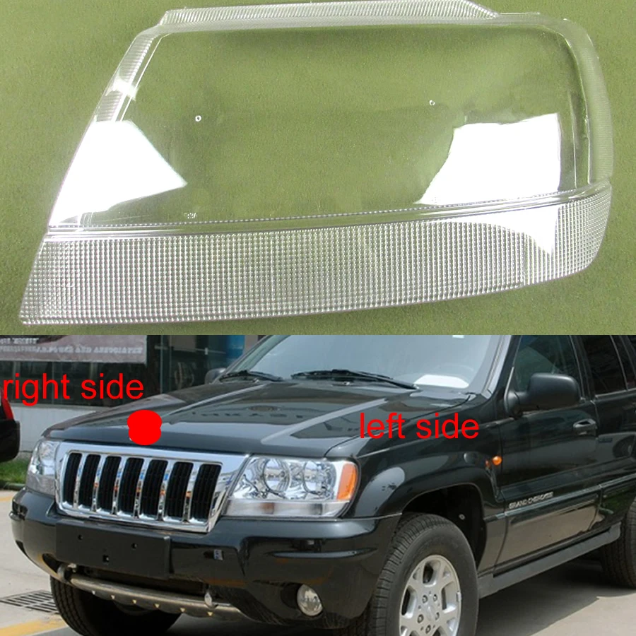 Pantalla de plexiglás para Jeep Grand Cherokee 1999, 2000, 2001, 2002, 2003, 2004, 2005
