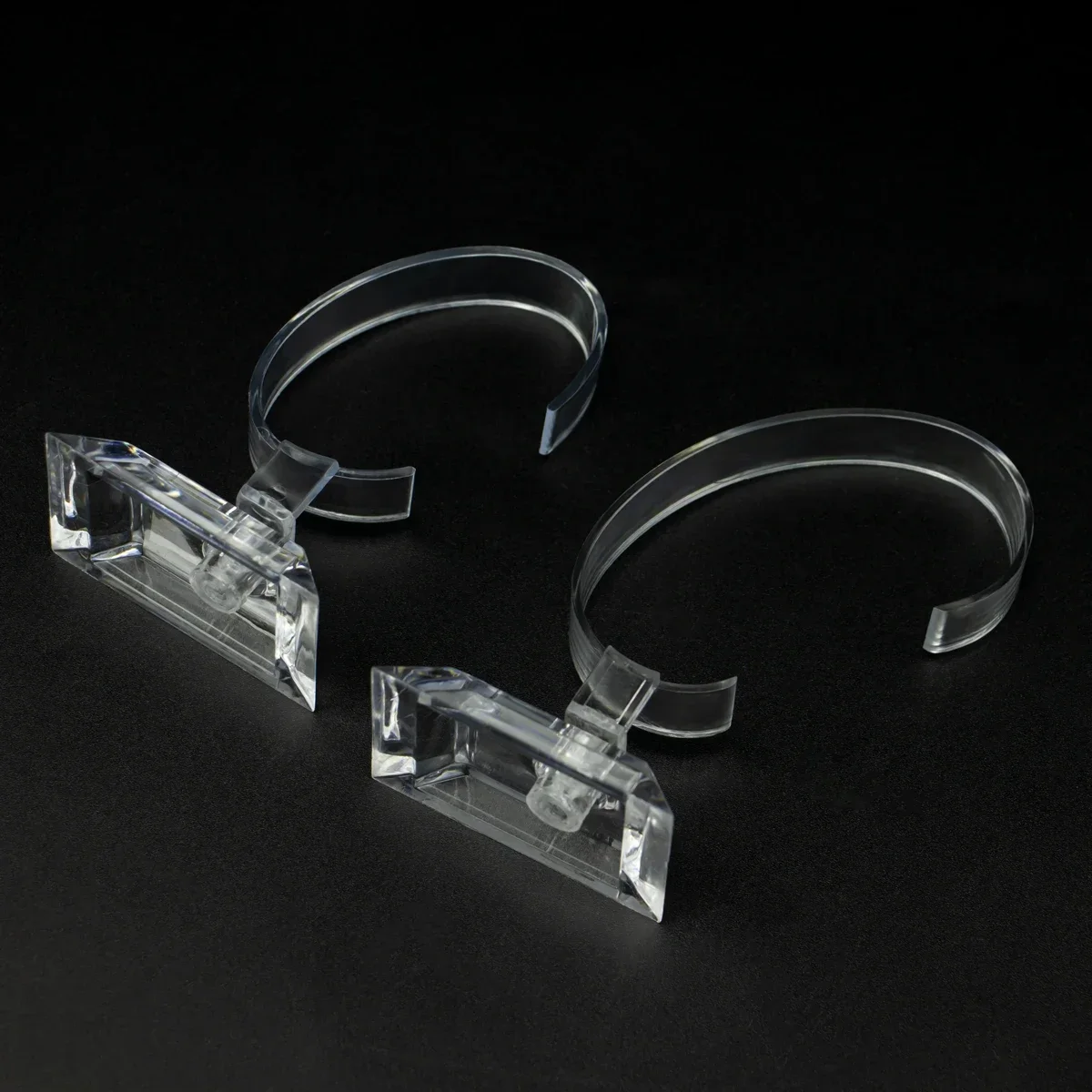 1Pcs Plastic Wrist Watch Display Rack Holder Sale Show Case Stand Tool Clear Jewelry Packaging Total Height Watch Display Stand