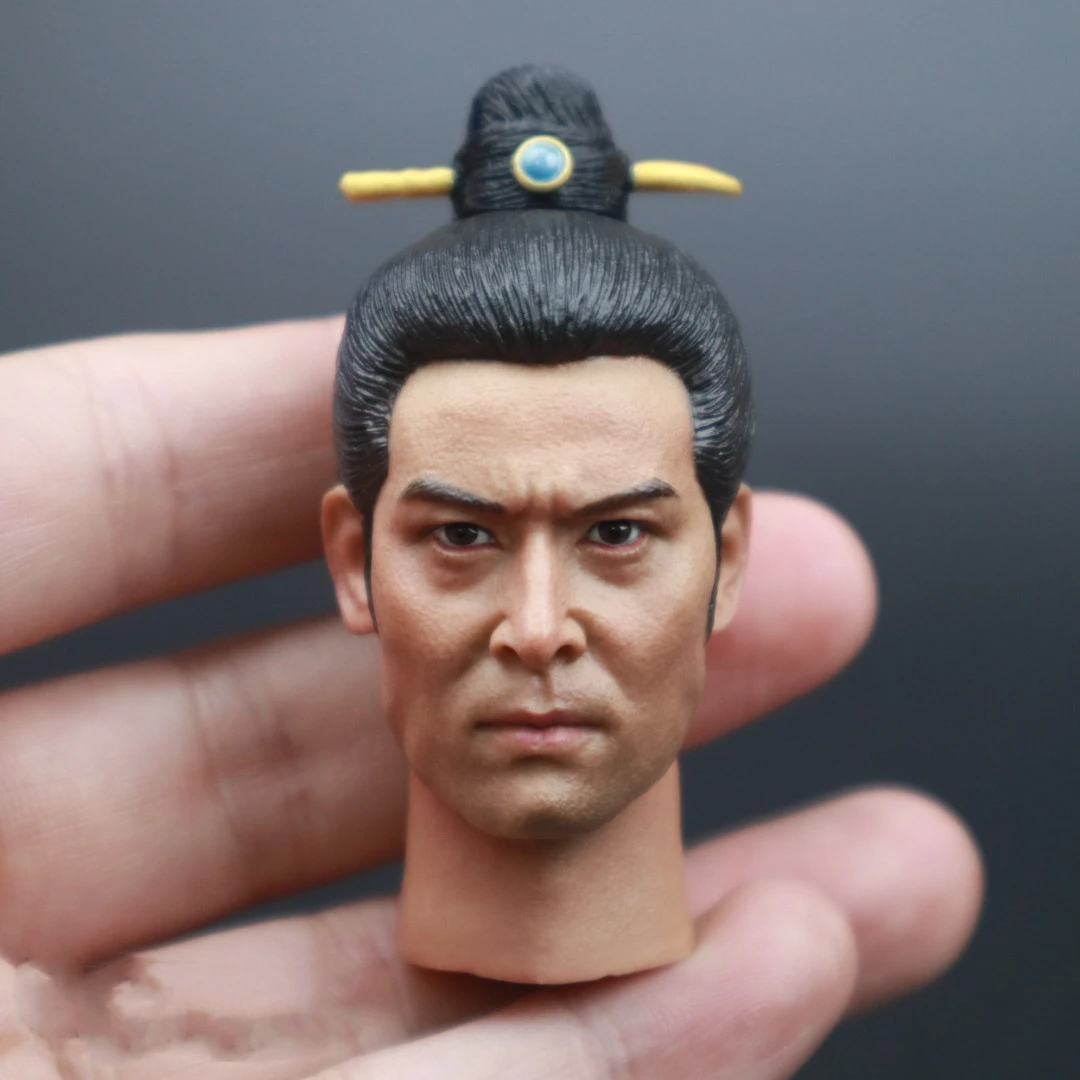 

Ma Chao Three Kingdoms Meng Qi General Man Head Carved 1/6 Scale DIY 12'' Chinese Ancient Action Figure