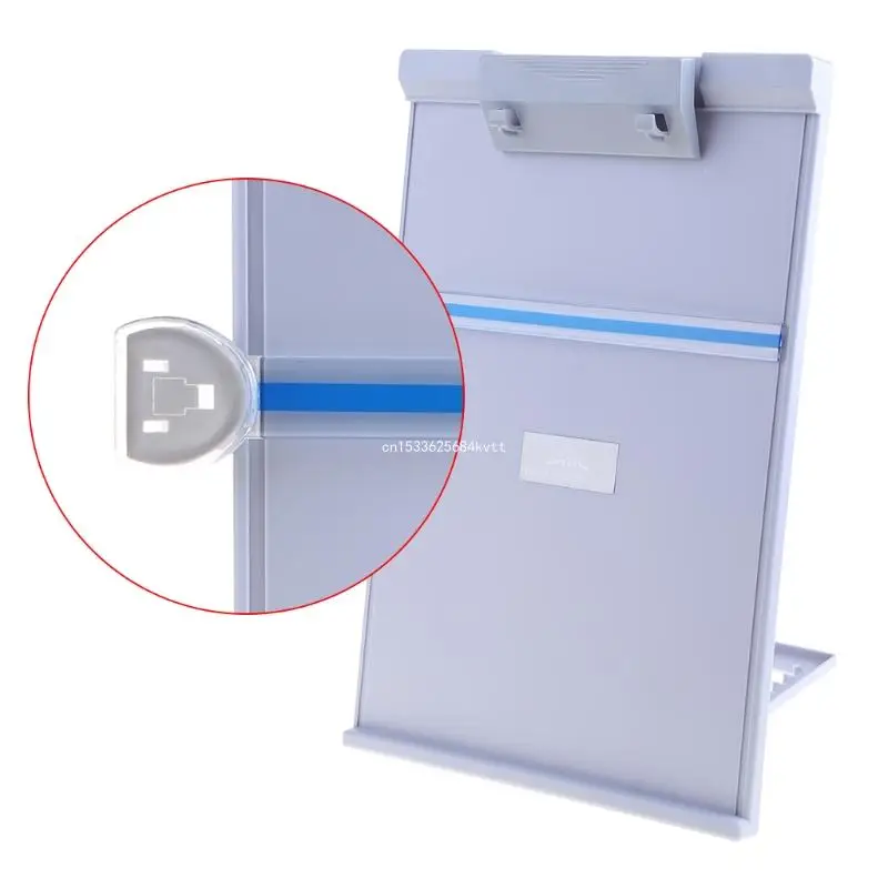 

Plastic Adjustable Computer Document Holder Book Rack Stand Reading Typing Frame Office Dropship