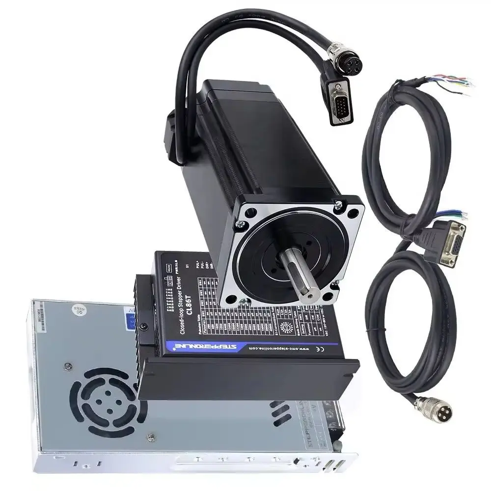 86mm 6a Closed Loop Servo Stepper Motor Nema34 Closed Loop Stepper 86mm 6a Closed Loop Servo Stepper Motor Nema34 Closed Loop Stepper