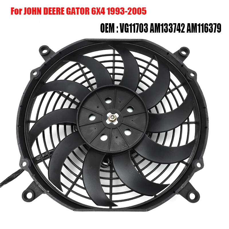 UpgradeRadiatorCoolingFanforJohnDeereGATOR6X419932005OEM
