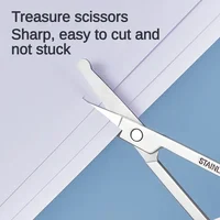 Eyebrow Scissors Eyelashes Nose Hair Trimmer Professional Eyebrow Scissors Nail Art Facial Hair Modification Beauty Makeup Tools 2