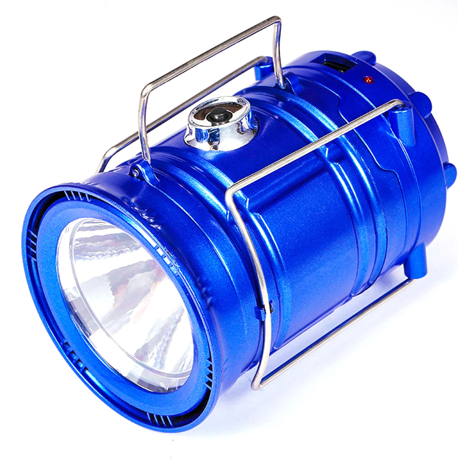 Lampe TéLescopique Portable Lanterne Solaire LED Multi-Fonction Camping