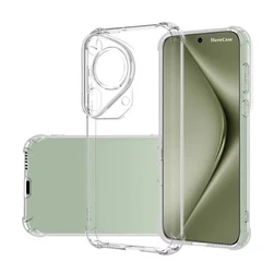 Ultra Transparent Shockproof Phone Case - Clear Soft TPU Back Protective Cover for Huawei P60 Art (Transparent)