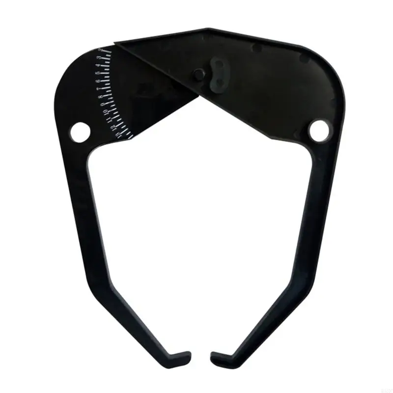 B5XC Car Tire Caliper Tire Scale Size Increments Professional Design Plastic Change and Wheel Balancer Caliper