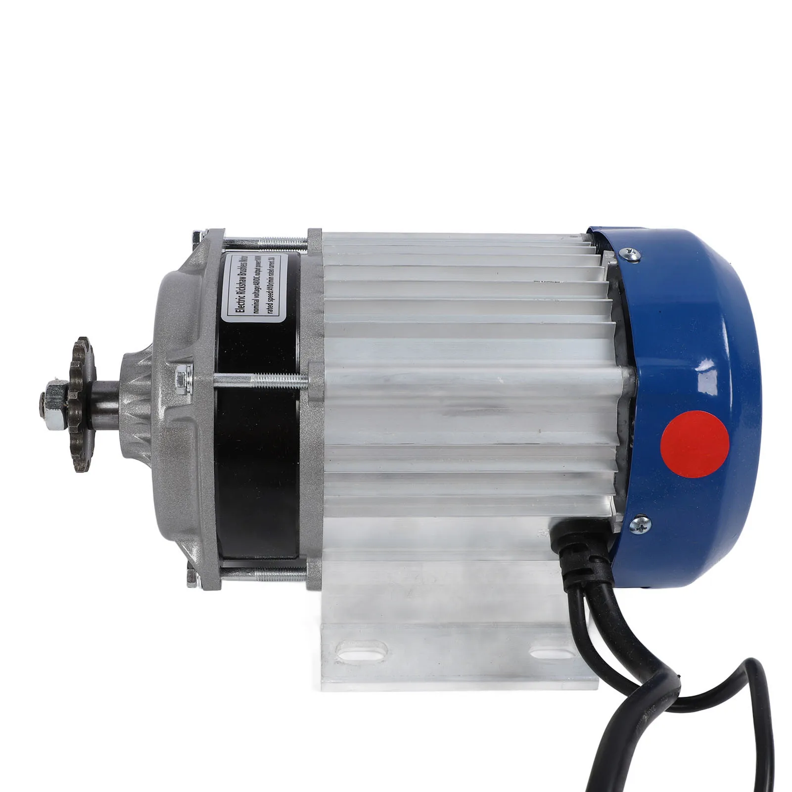 48V 자전거 직류 1000W 전기 브러시리스 모터 키트 저소음 모터 컨트롤러 전조등 스프로킷 체인 트위스트 스로틀
