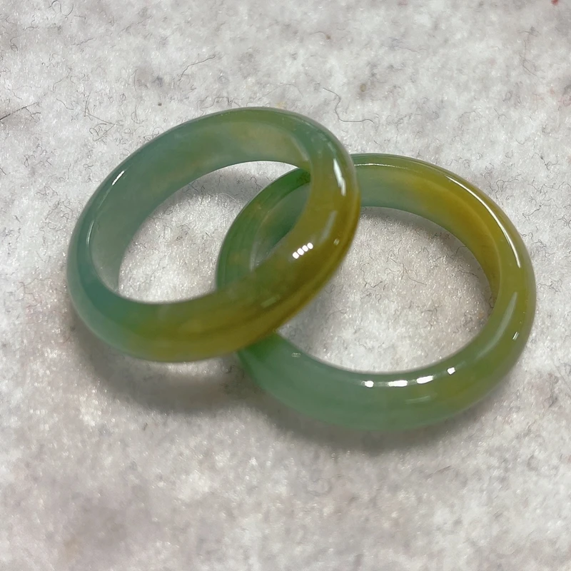 

Natural 100%real green Myanmar jadeite ring, handmade sculpture simple jade ring, women party wedding jewelry gift rings for men