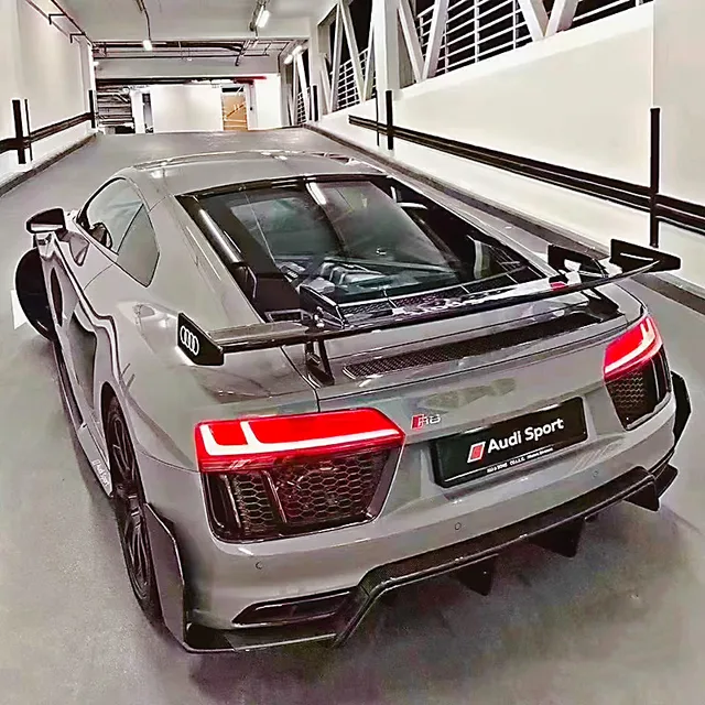 アウディ audi r8 gt v8 v10 カーボンリアスポイラー トランクスポイラー Audi R8 V8 V10 GT 2010 2011 2012 2013 2014 2015 カーボンファイバー