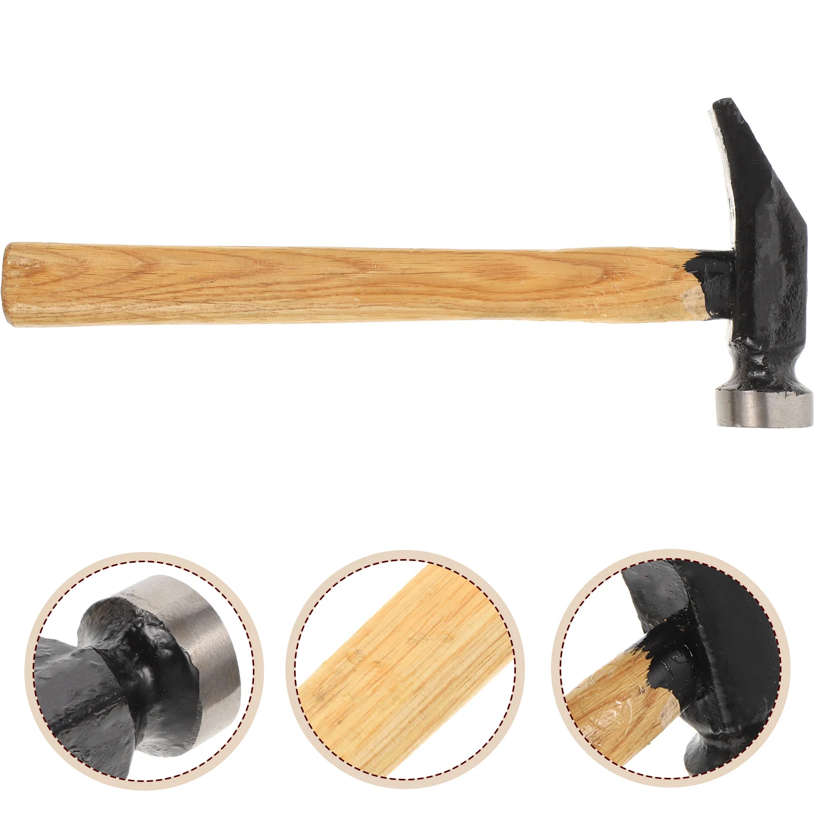 

Wooden Handle Shoe Repair Hammer Repairing Sole Manual Household Iron Anti-slip