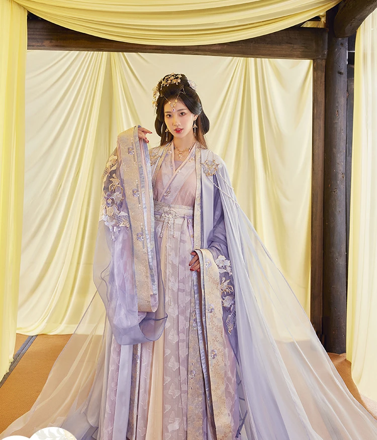 

Hot Drama Till The End Of The Moon Ye Xiwu Li Susu Hanfu Dress Bailu Same Style Hanfu Changyue Jinming Hanfu Ru Han Dress