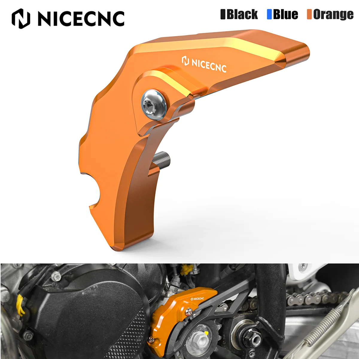 NICECNC Für 2024 KTM EXC 300 EXC XCW 250 300 SX XC Husqvarna TE300 TE250 GasGas EC300 EC250 Kupplungsnehmerzylinder-Abdeckungsschutz