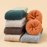 Socks Girl Wool Child Keep Warm Baby Girls Children's Winter Infant Sock Clothes Leggings Clothing 2-12 Years Mother Kids 5