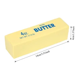 Giant Slow Rebound Cheese Squishy Toy - Stress Relief Squeeze Ball Gift (Butter Stick 1pc)