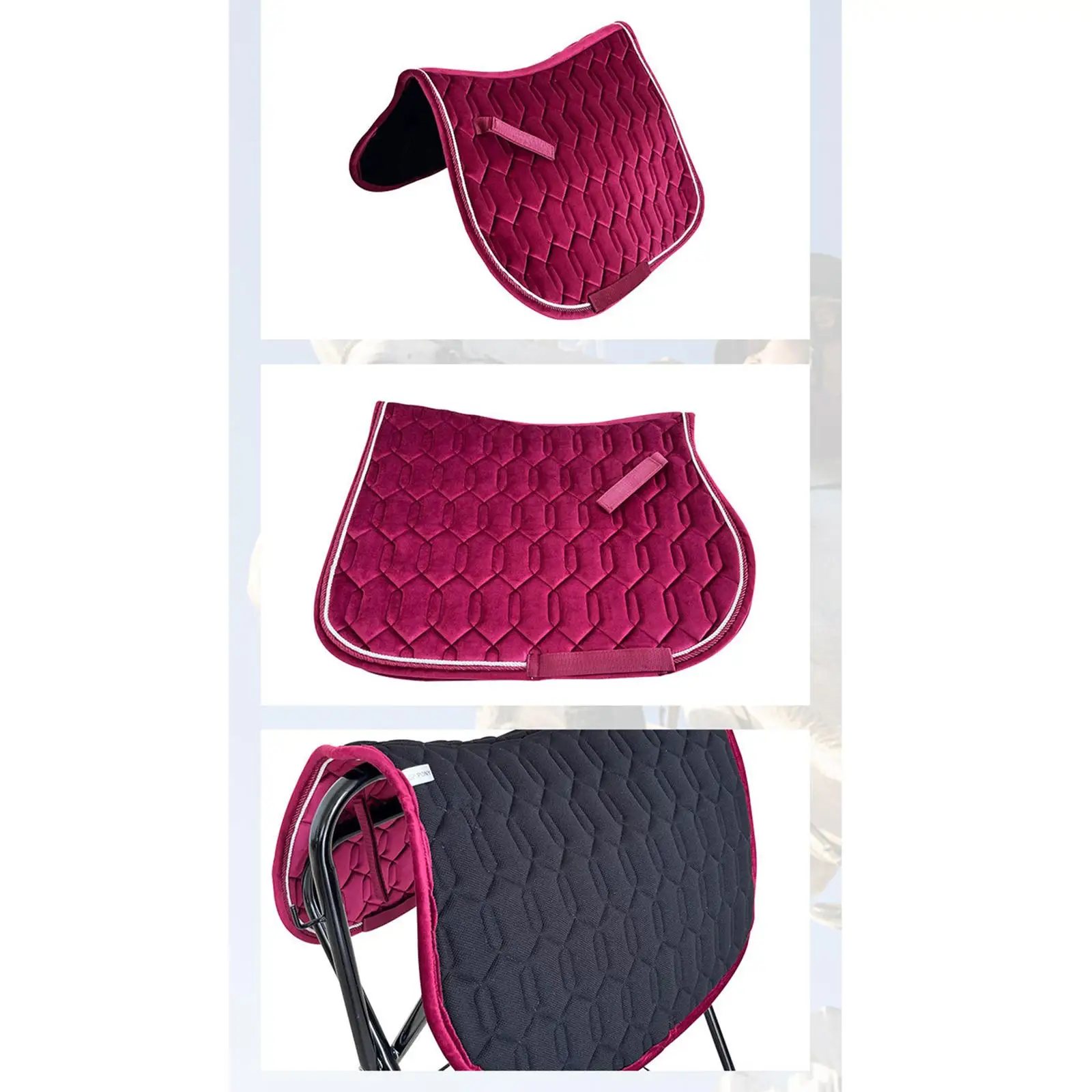 Saddle Pad Soft Padding Protective Sponge Lining Non Slip Accessories Equestrian